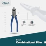 Hillgrove 8" Combination Plier Tool - Image 2